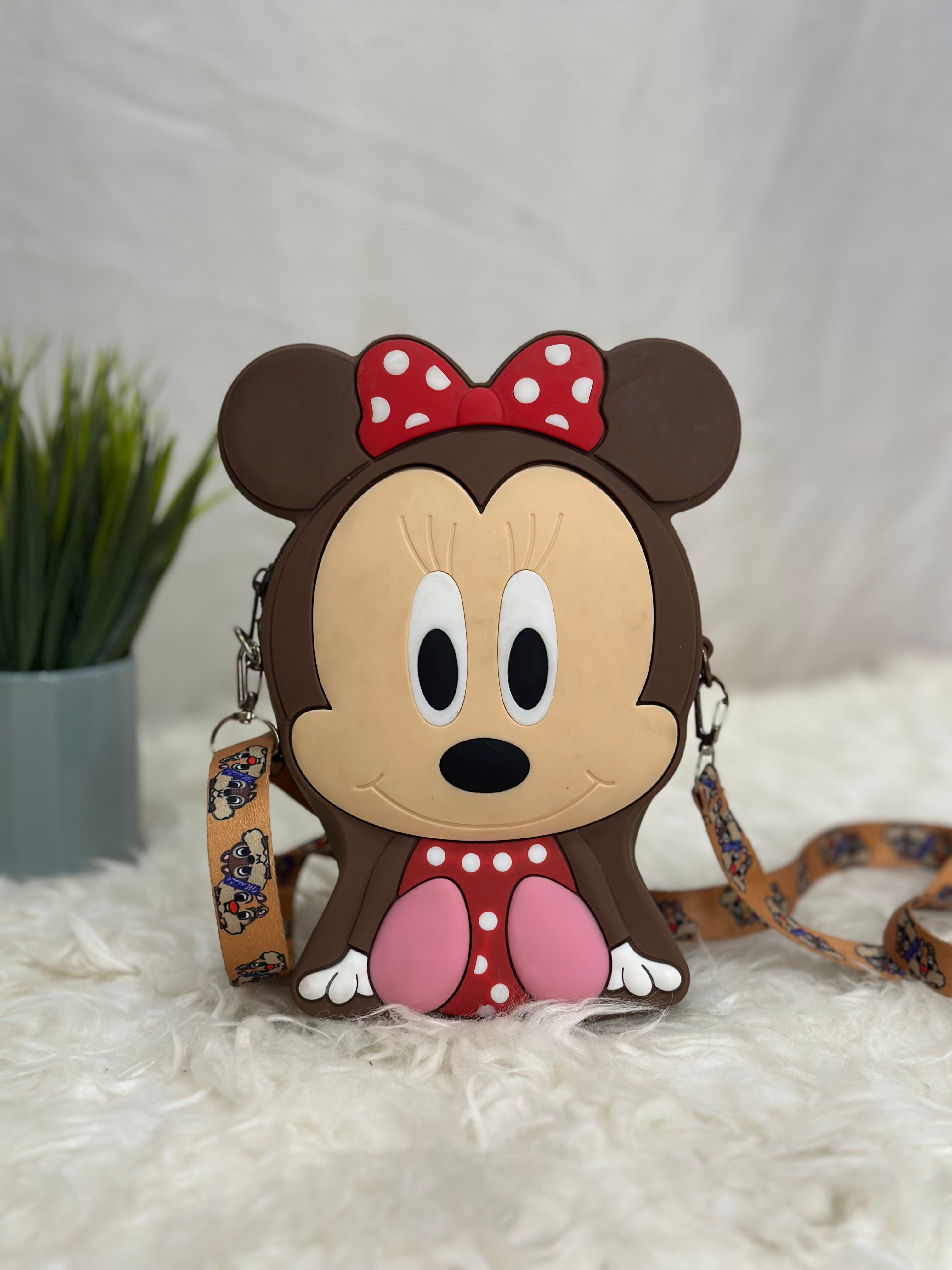 Micky Mouse Silicon Sling bag