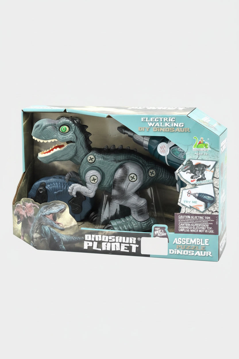 Dinosaur Planet DIY Electric Walking Dinosaur toy set