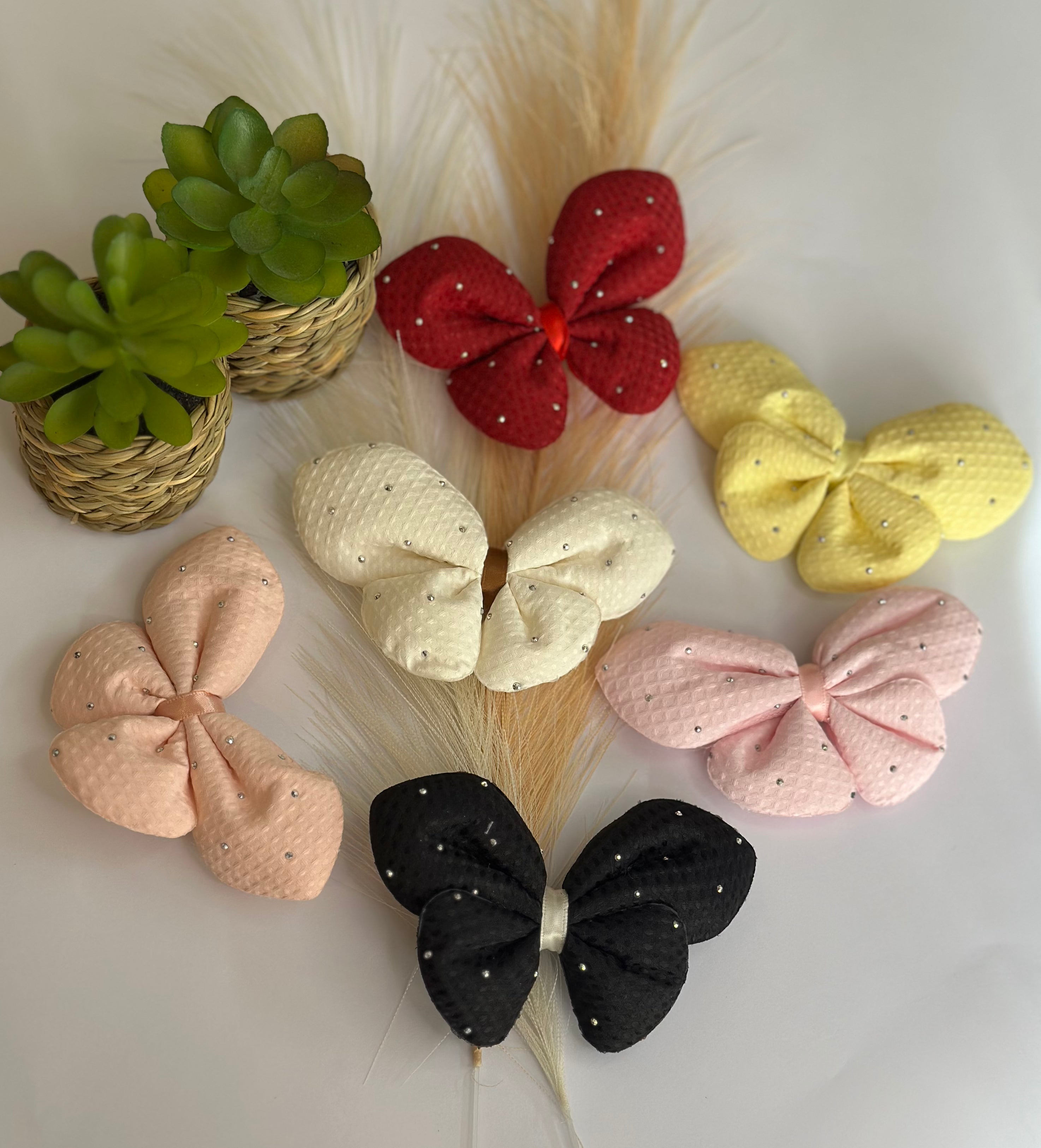 Butterfly Bow Clip