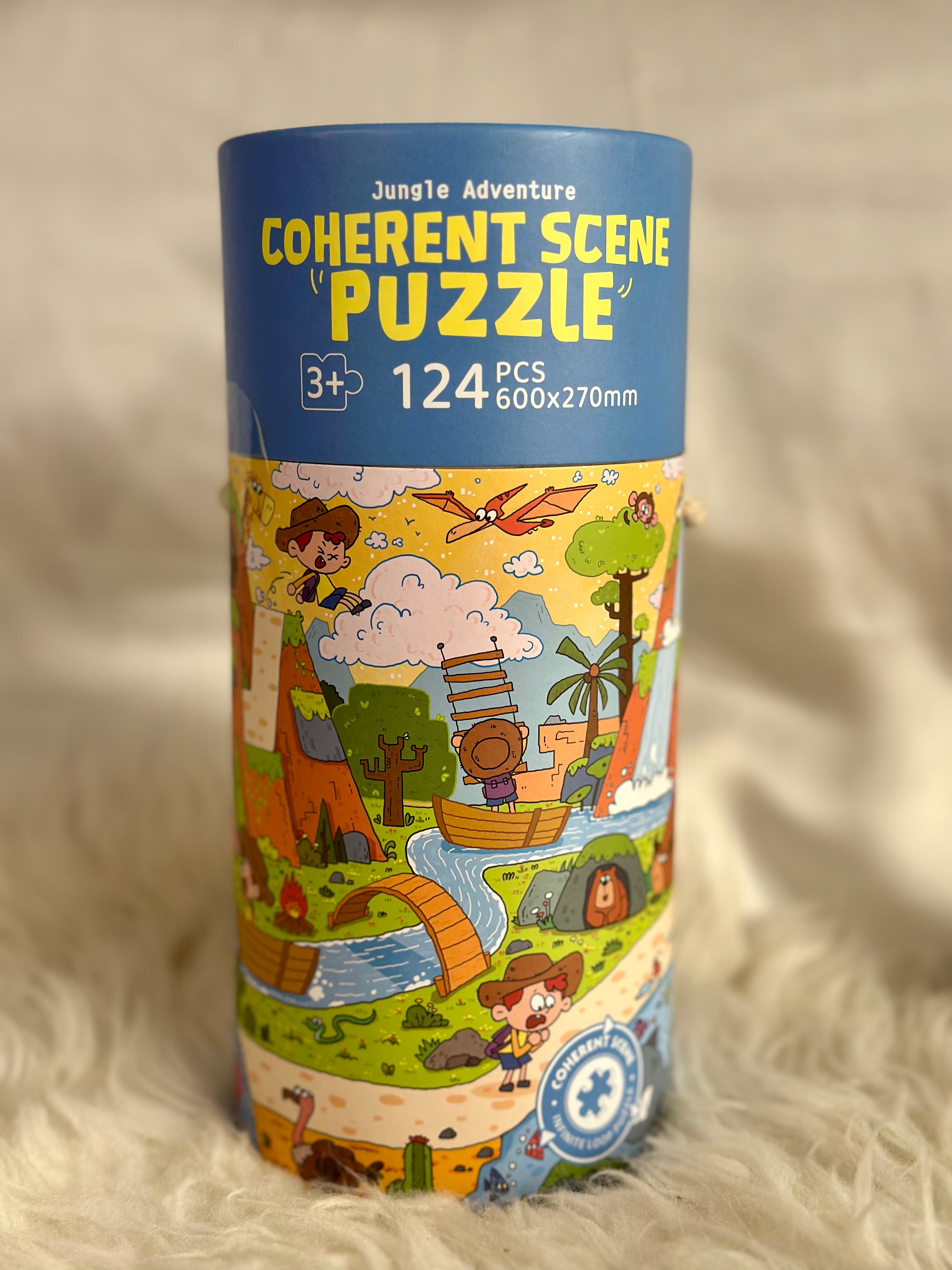 Coherent scene puzzle