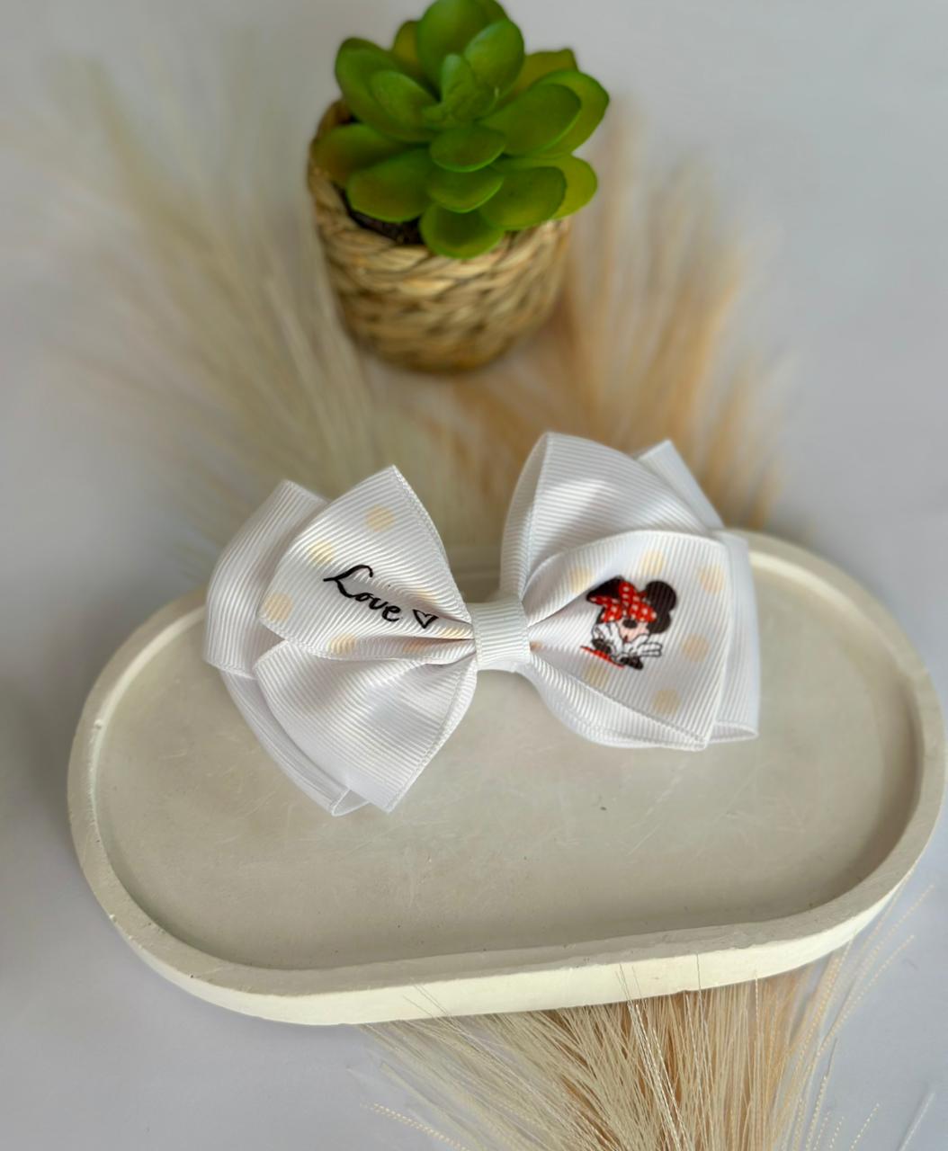 Mickey Mouse Bow Clip