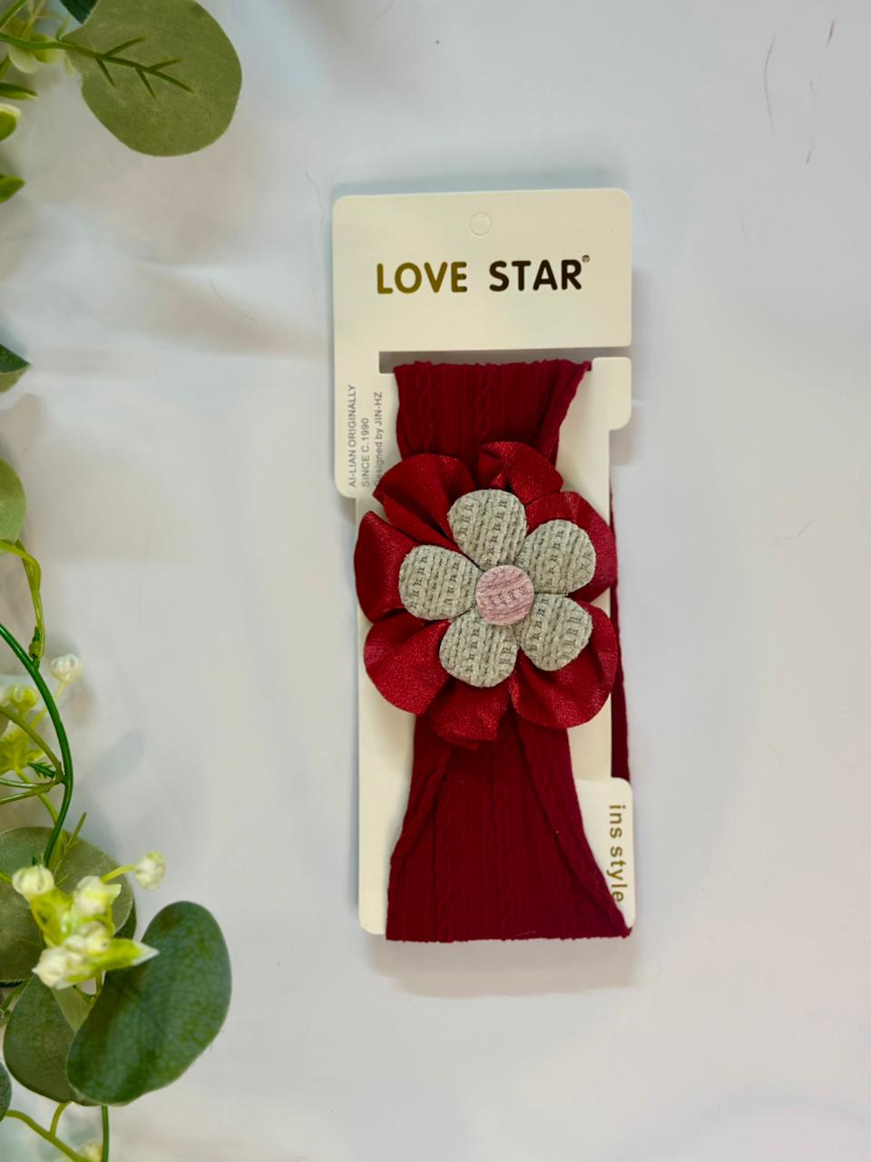 Stretchy flower headband