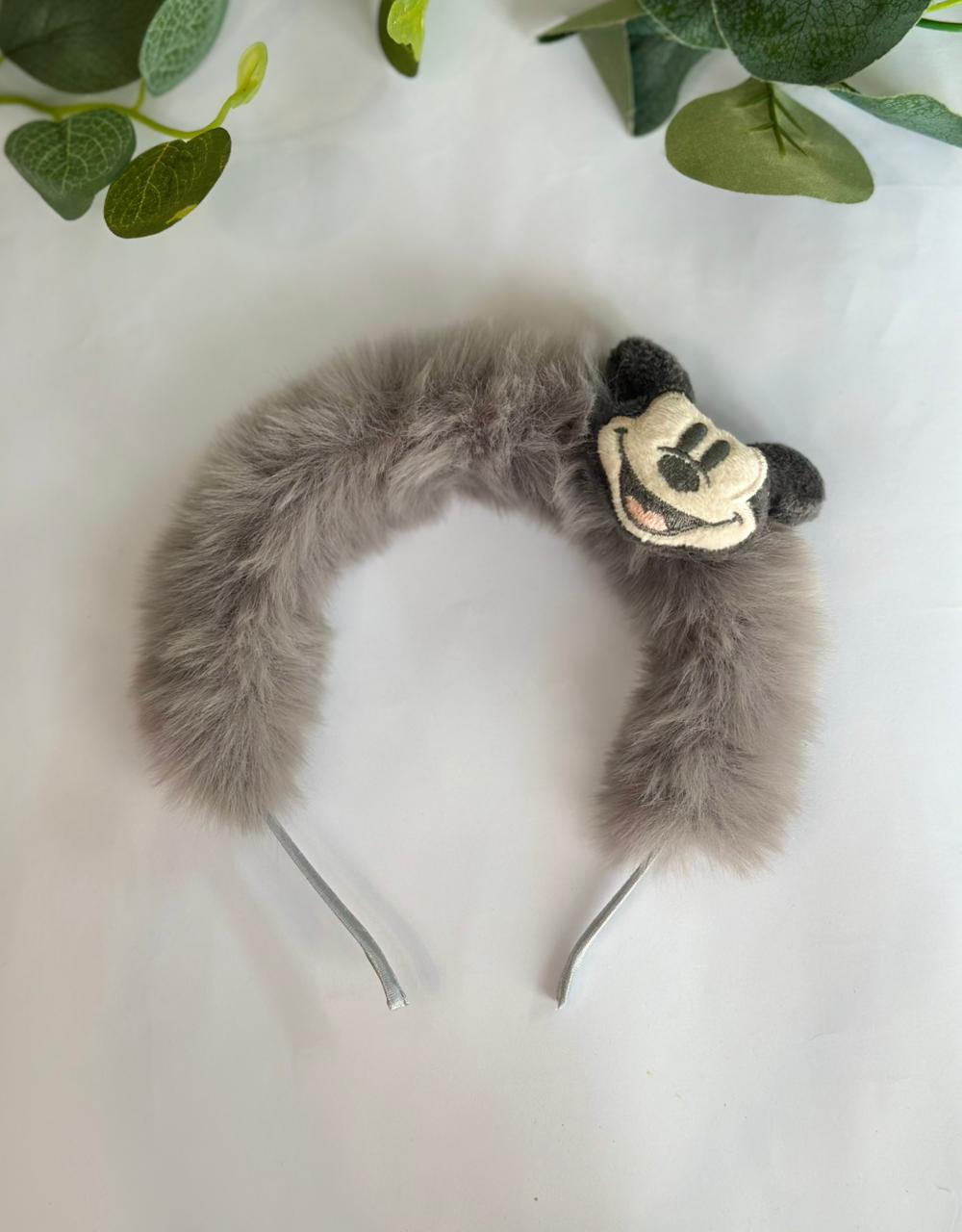 Fluffy cartoon faces headband