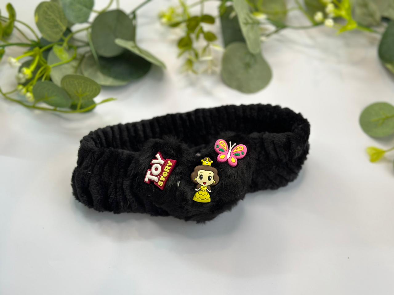 Spa headband with different cartoon characters
