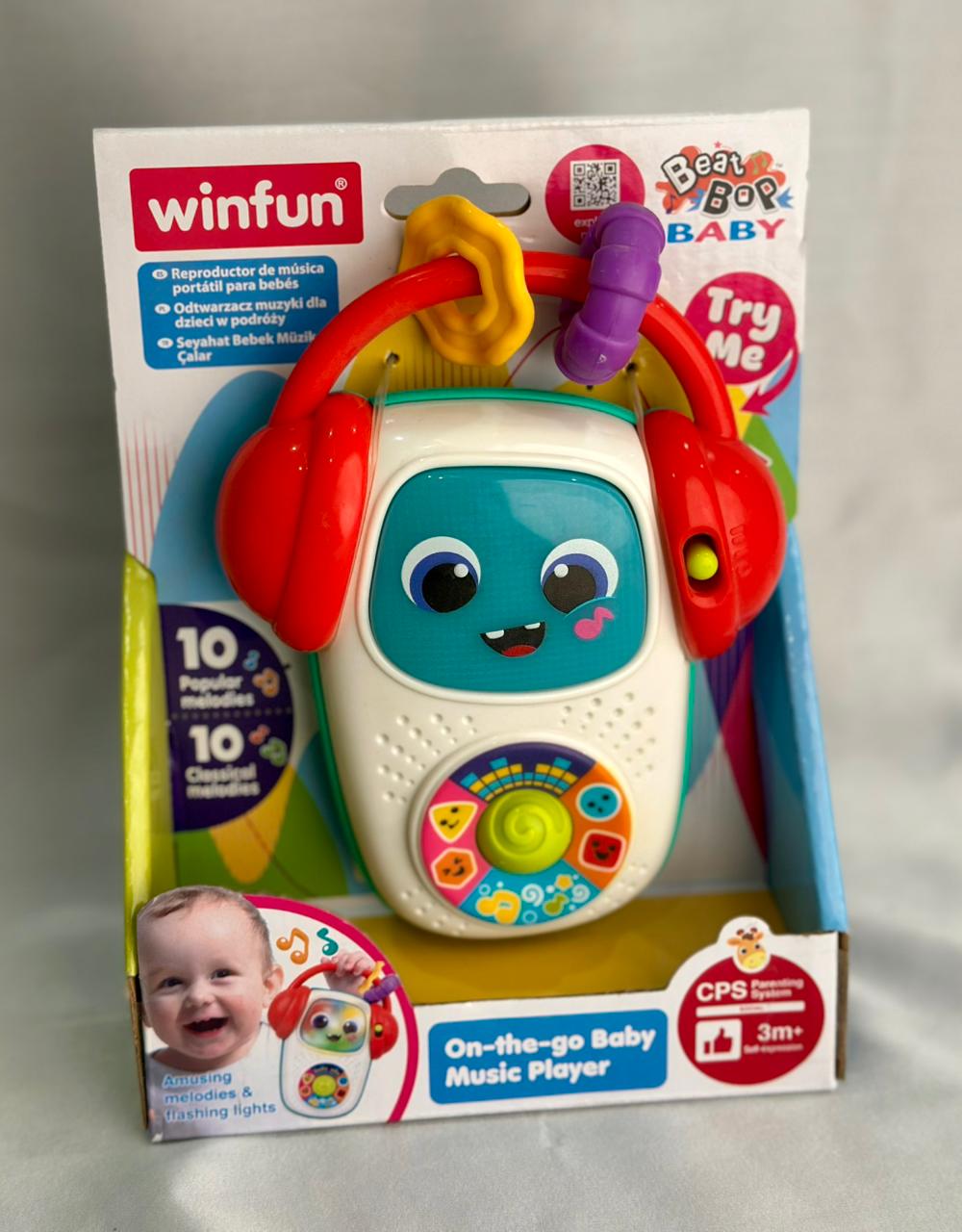 Winfun Beat Bop Baby On-the-Go Baby Music Player