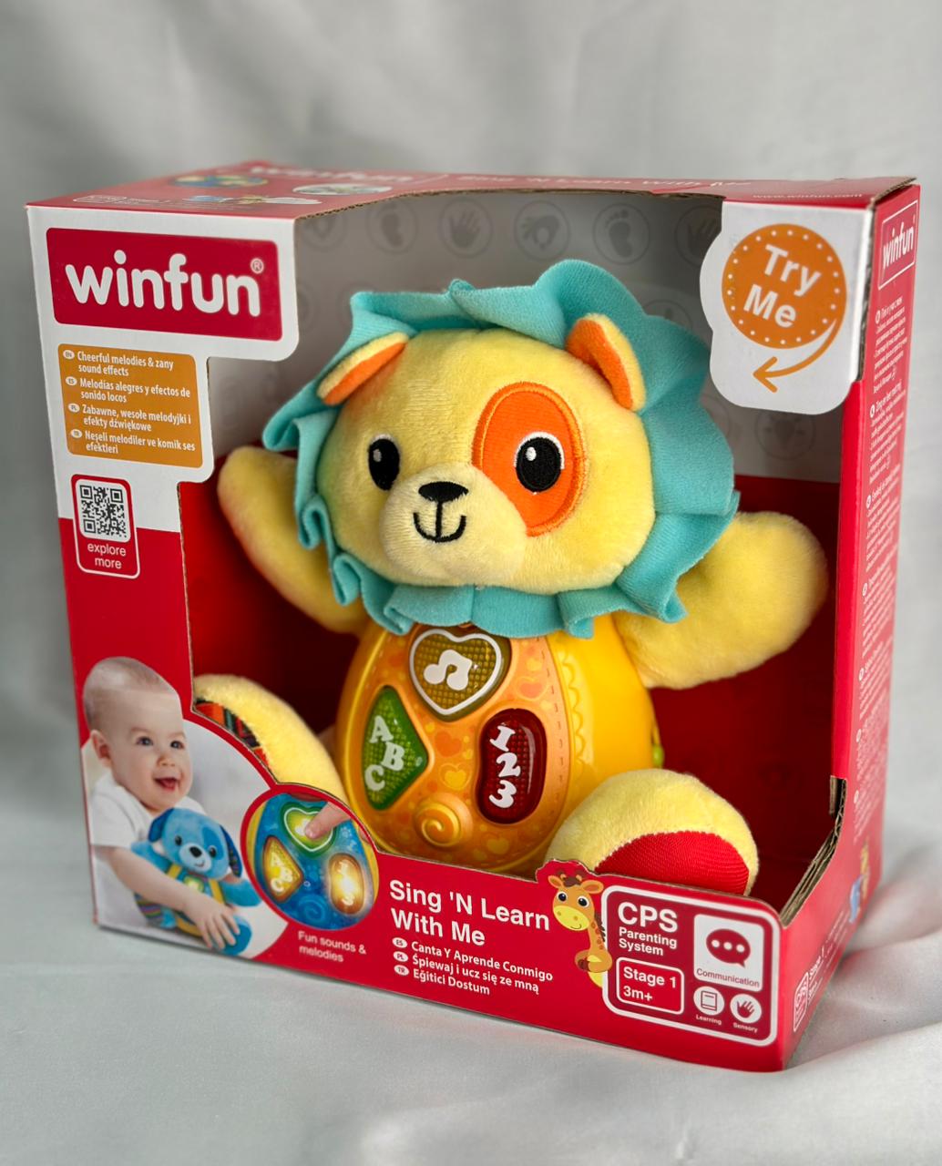 Winfun Sing 'N Learn With Me plush toy