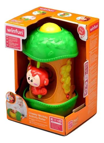 Winfun Cheeky Monkey Activity Roller toy