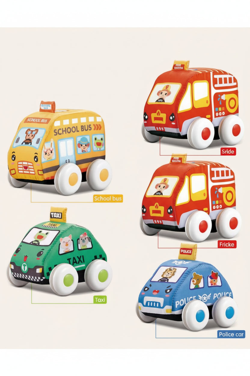 Huanger Cloth Pullback Car Set