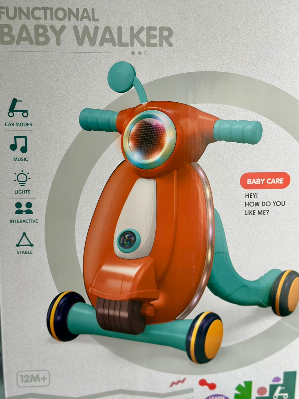 Baby walker and ride-on toy