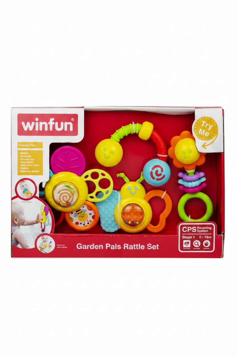 Winfun Garden Pals Rattle Set