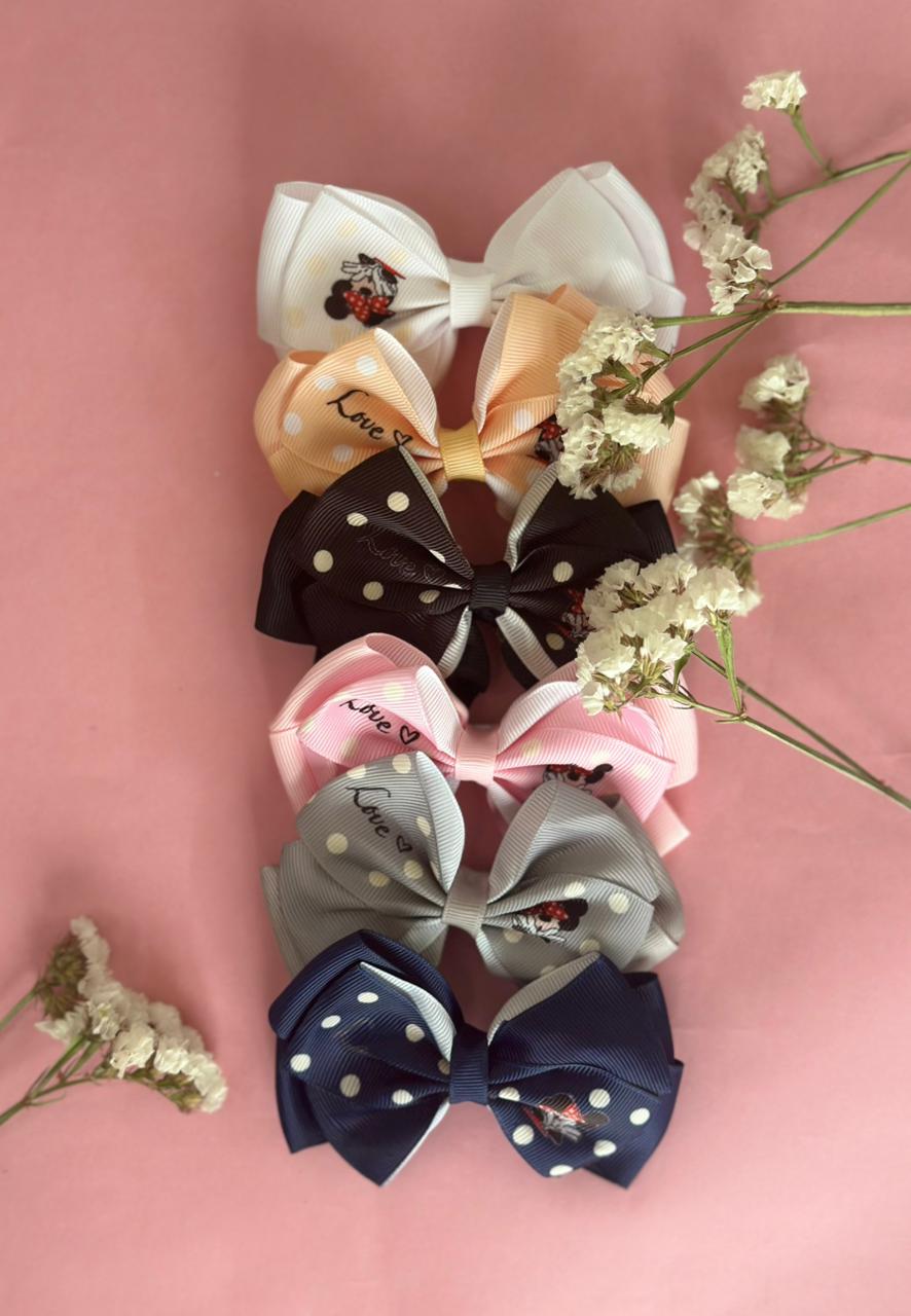 Mickey Mouse Bow Clip