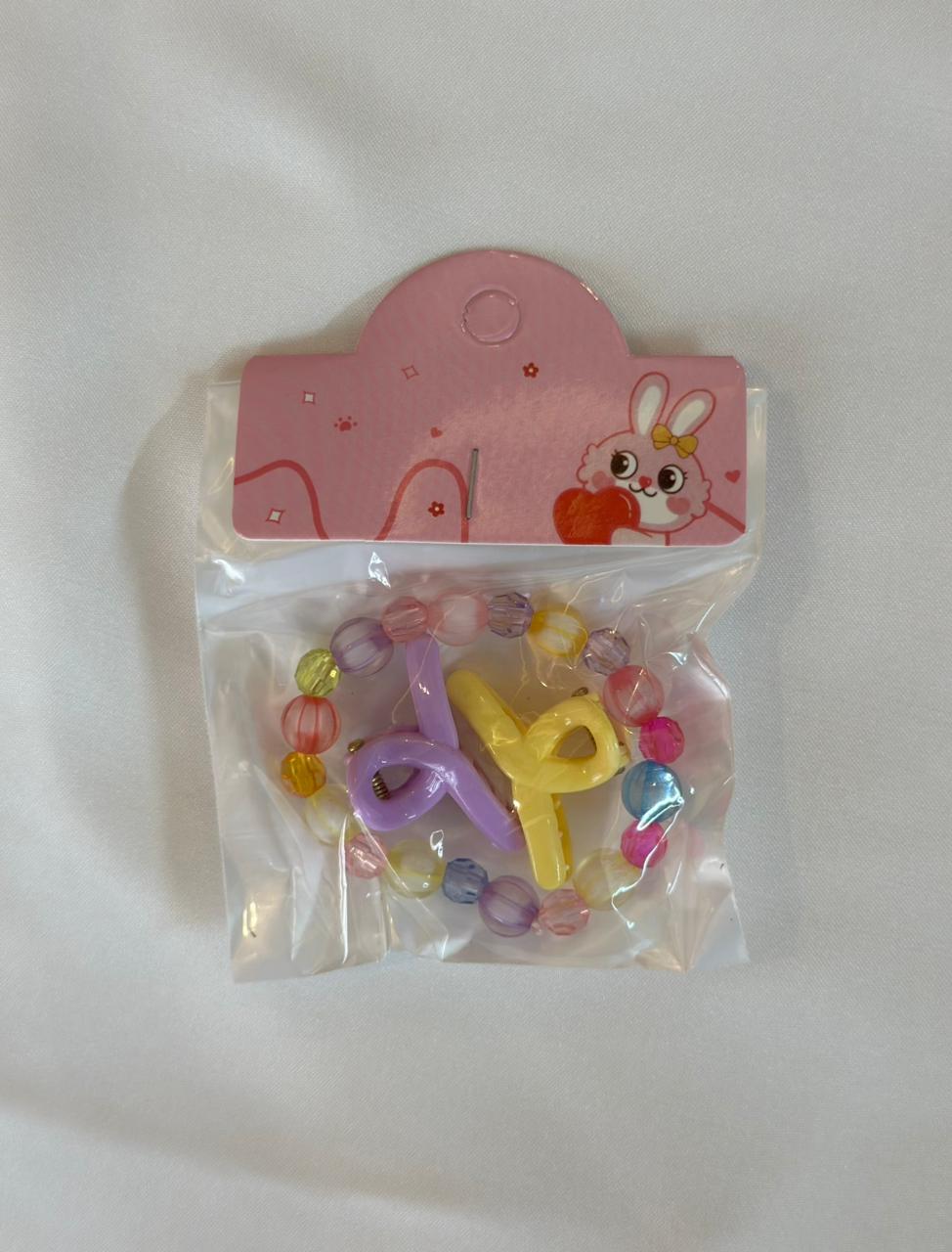2 set clips with multi bracelet
