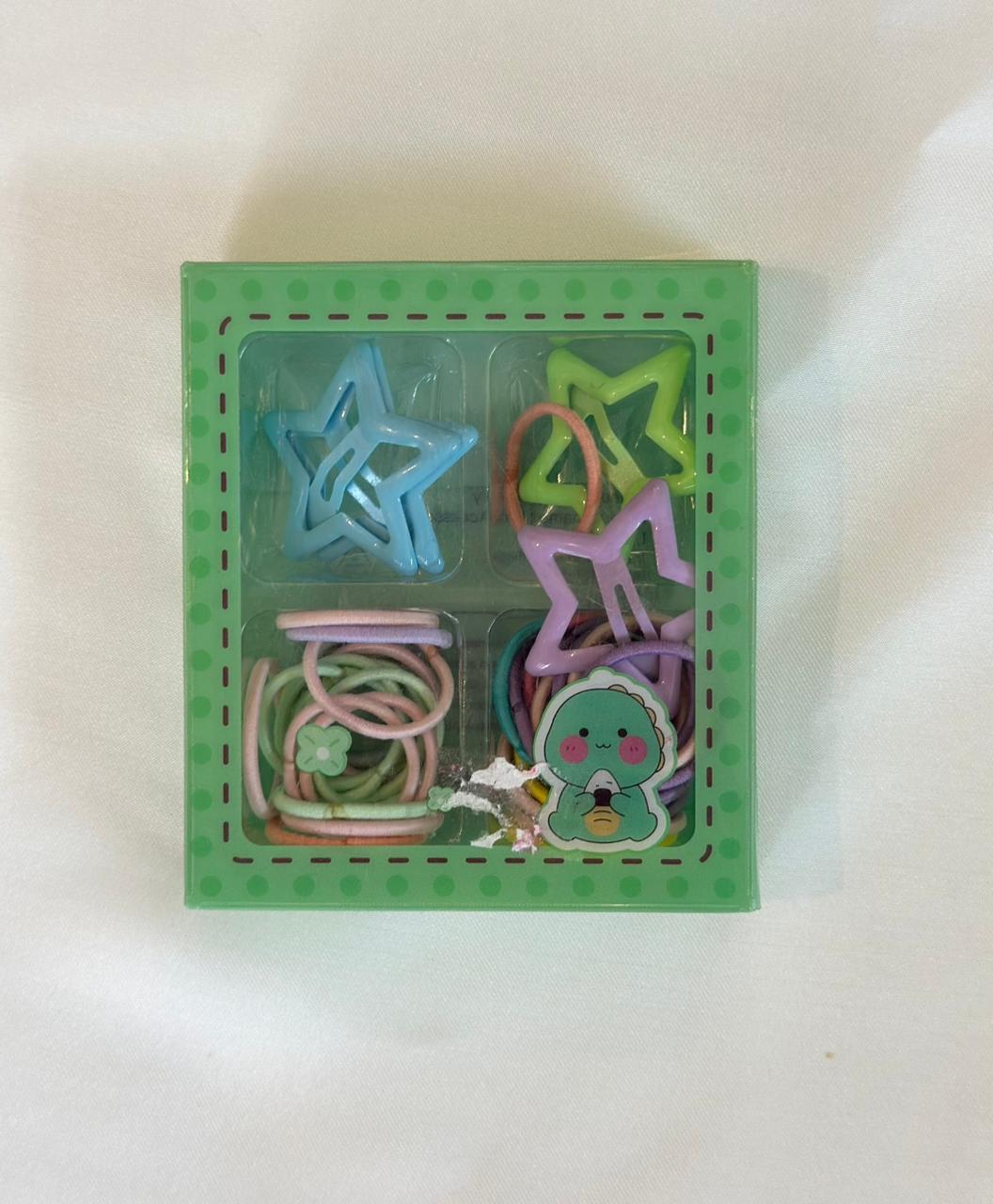 Star clips and bands gift set