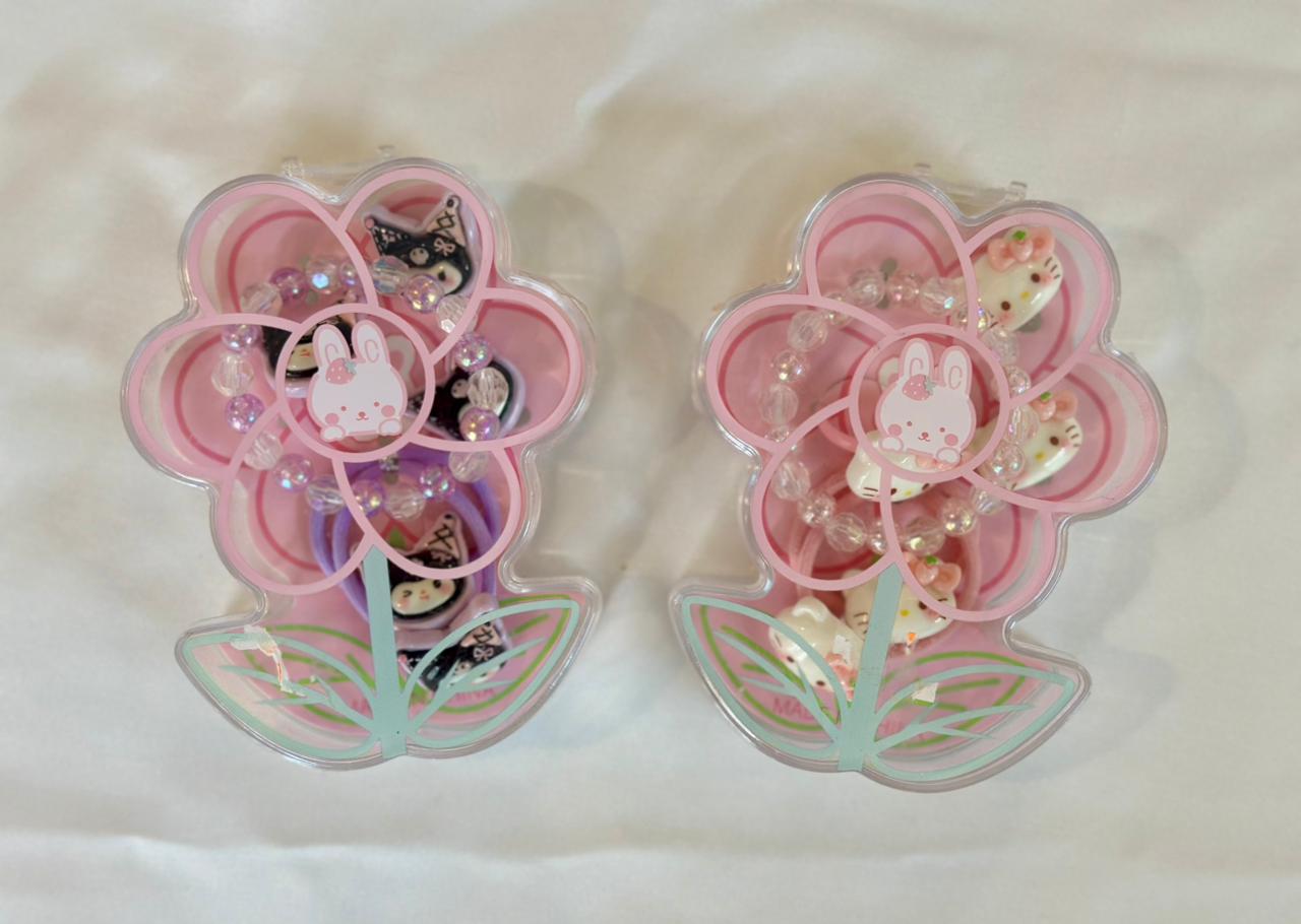 Flower box accessory gift set