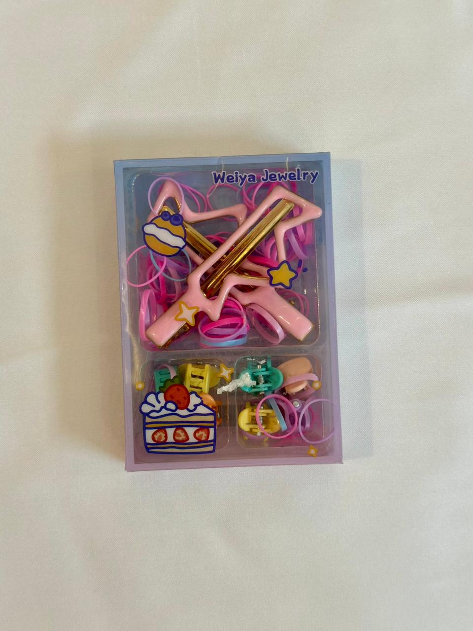 Crown clips accessories gift set