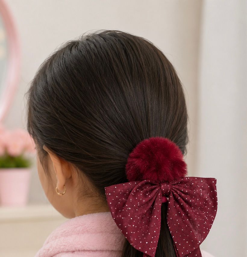 Soft scrunchie bows