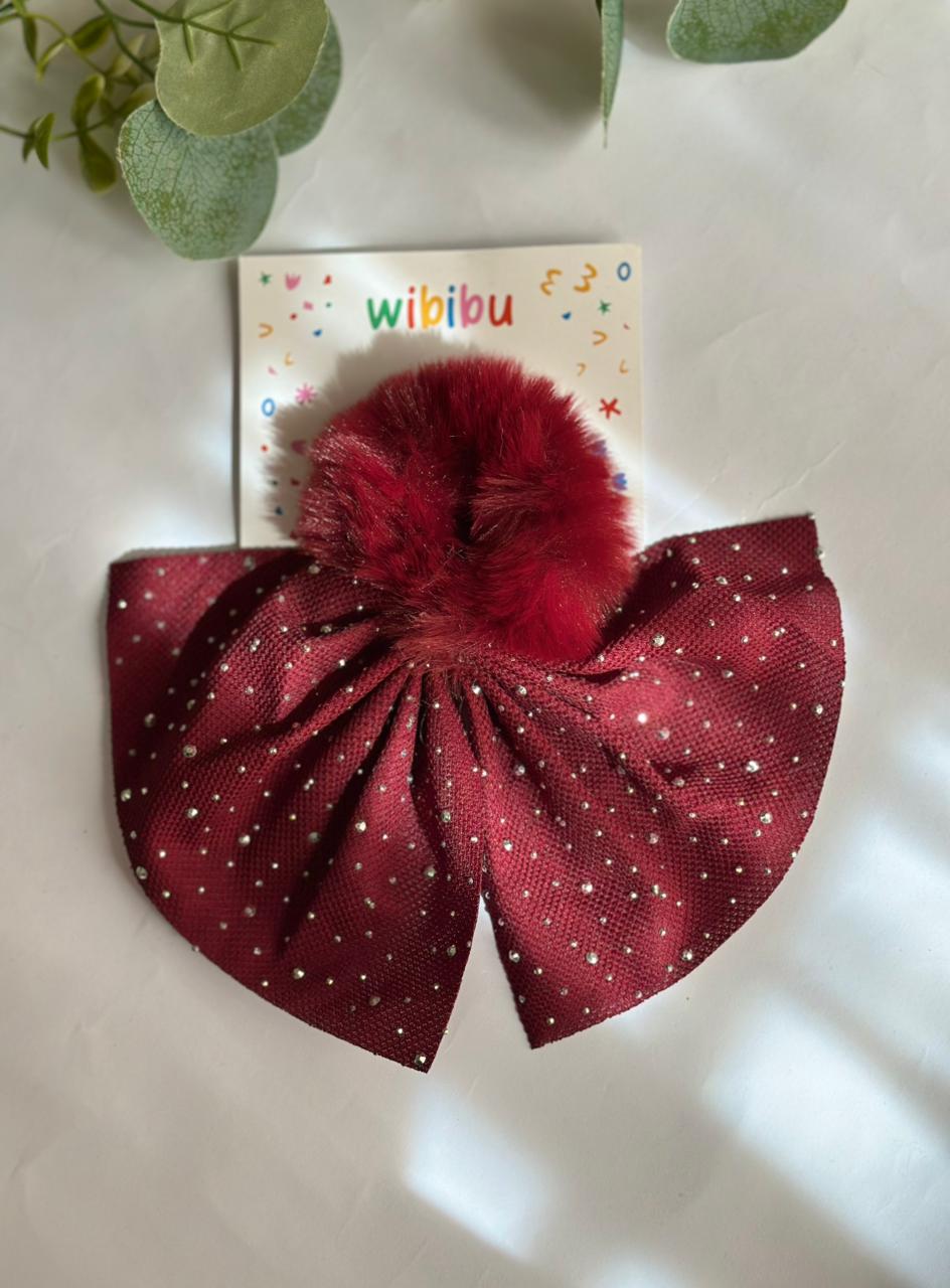 Soft scrunchie bows