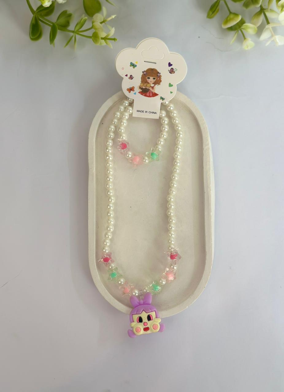 Necklace with bracelet